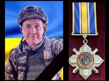 Cолдат ГОНЧАРУК Вадим нагороджений посмертно орденом «За мужність» ІІІ ступеня
